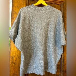 Loft Outlet mock neck gray dolman sleeve sweater. Size medium.